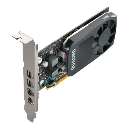 Picture of NVIDIA Quadro P620 (2 GB GDDR5, 4 x Mini Displayport) Graphics