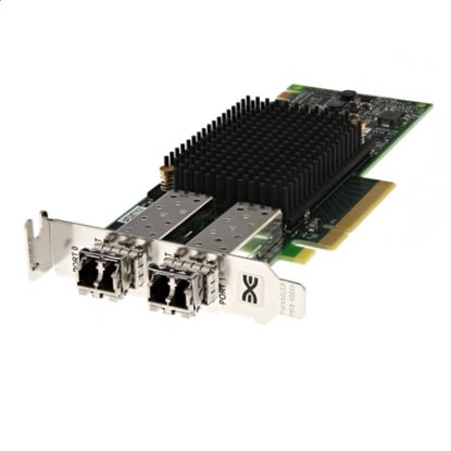 Picture of Emulex LPe31002-M6-D Dual Port 16Gb Fibre Channel HBA, Low Profile