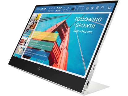 Picture of Màn hình HP E14 G4 14-inch Portable Monitor/ FHD/ IPS/ 2 SuperSpeed USB Type-C 5Gbps signaling rate (1B065AA)