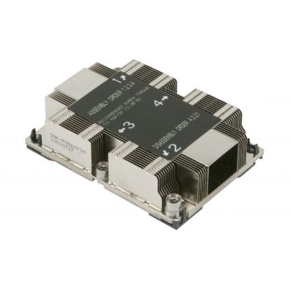 Picture of Supermicro 1U Passive CPU Heat Sink Socket LGA3647-0 (SNK-P0067PSM)