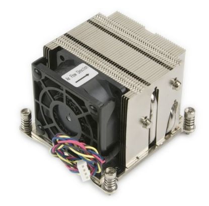 Picture of Supermicro 2U Active CPU Heat Sink Socket LGA2011 Square and Narrow ILMs (SNK-P0048AP4)