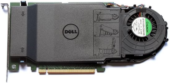Picture of Dell Ultra-Speed Drive Quad PCIe SSD x16 card 4 M.2 Card