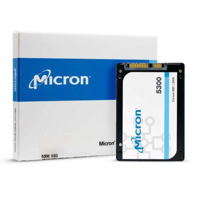 Picture of Micron 5300 Pro 7.68TB SATA 6Gb/s 2.5-Inch Enterprise SSD (MTFDDAK7T6TDS-1AW1ZABYY)