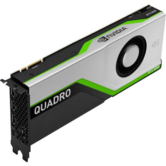 Picture of NVIDIA Quadro RTX 5000 (16 GB GDDR6, 4 x DisplayPort 1.4, USB-C) Graphics