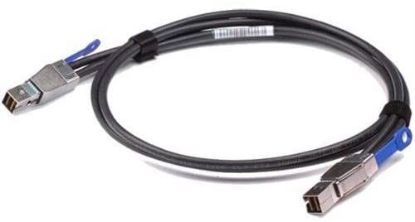 Picture of HPE External 2.0m (6ft) Mini-SAS HD 4x to Mini-SAS HD 4x Cable (716197-B21)