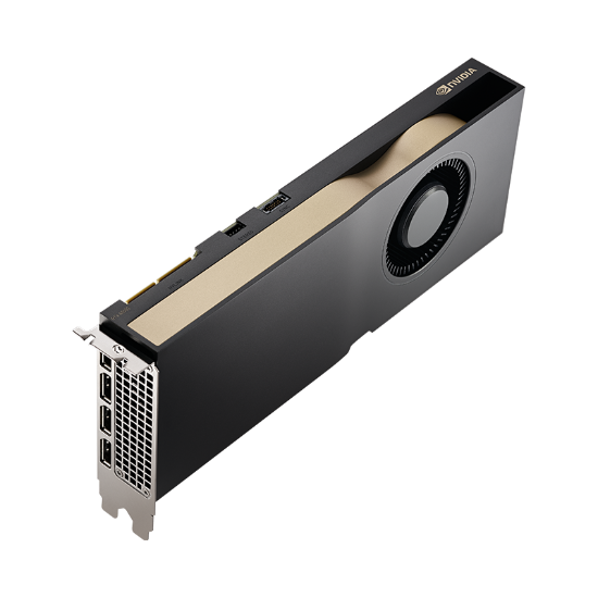 Picture of NVIDIA RTX A5000 (24GB ECC GDDR6; 4 x DisplayPort 1.4, PCIe x16) Graphics