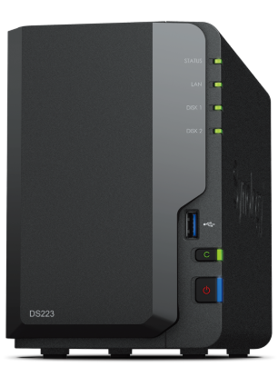 Picture of Thiết bị lưu trữ mạng Synology DS220+ 2-bay DiskStation, Dual Core 2.0 GHz (turbo to 2.9 GHz), 2GB RAM (up to 6GB), 2Y WTY_DS220+
