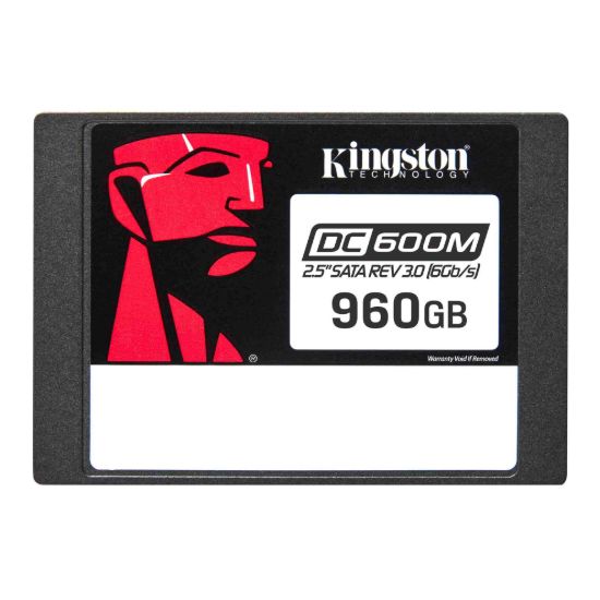 Picture of Kingston SEDC600M 960GB SATA 6Gb/s Mixed Use 3D TLC NAND 2.5” Enterprise SSD (SEDC600M/960G) 