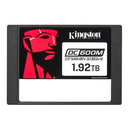 Picture of Kingston SEDC600M 1.92TB SATA 6Gb/s Mixed Use 3D TLC NAND 2.5” Enterprise SSD (SEDC600M/1920G)