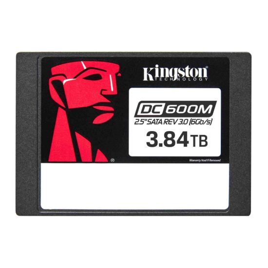 Picture of Kingston SEDC600M 3.84TB SATA 6Gb/s Mixed Use 3D TLC NAND 2.5” Enterprise SSD (SEDC600M/3840G)