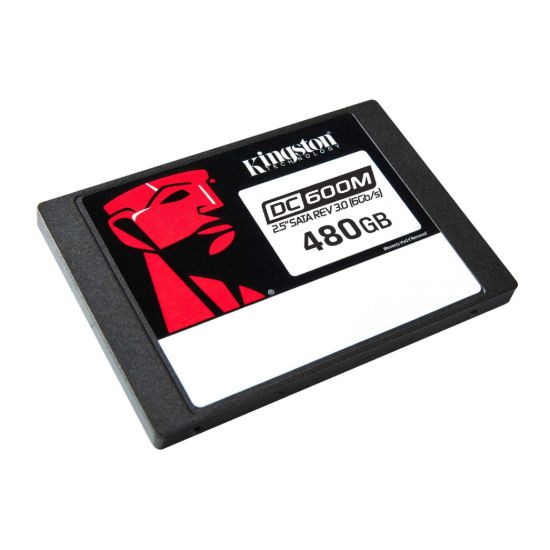 Picture of Kingston SEDC600M 480GB SATA 6Gb/s Mixed Use 3D TLC NAND 2.5” Enterprise SSD (SEDC600M/480G)